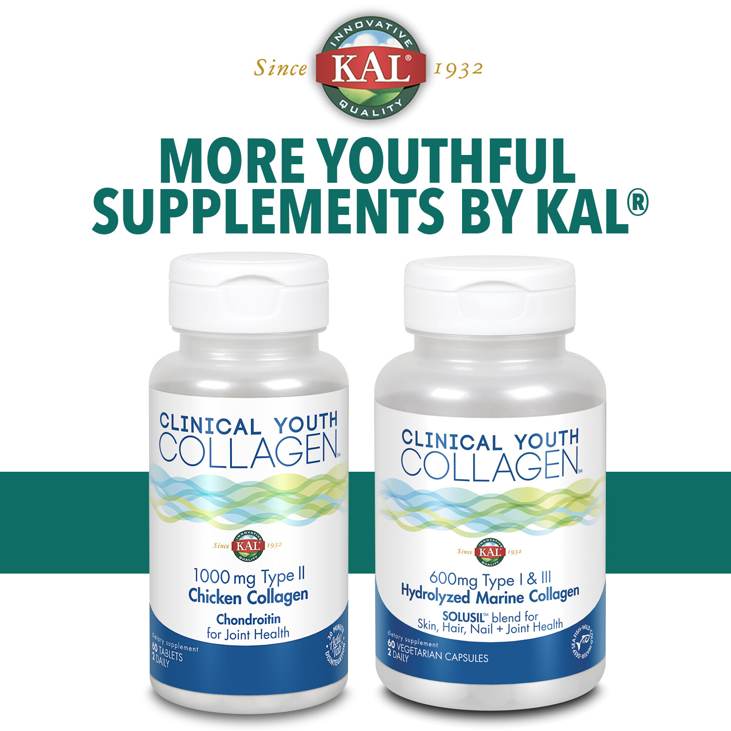 KAL Clinical Youth Collagen Type I & III 5g | 10.5oz