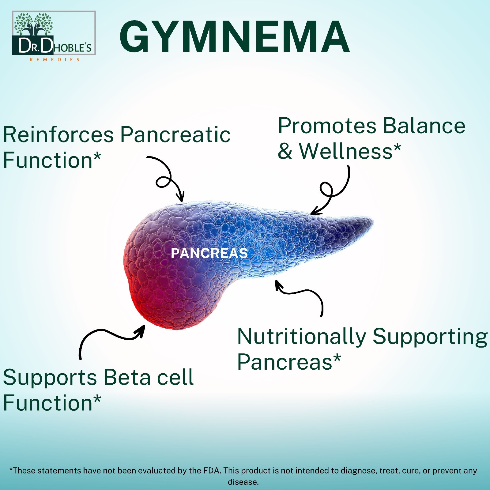 Gymnema Sylvestre, USDA Organic 1500mg Non-GMO, Made With Nature’s Glue 90 Tabs