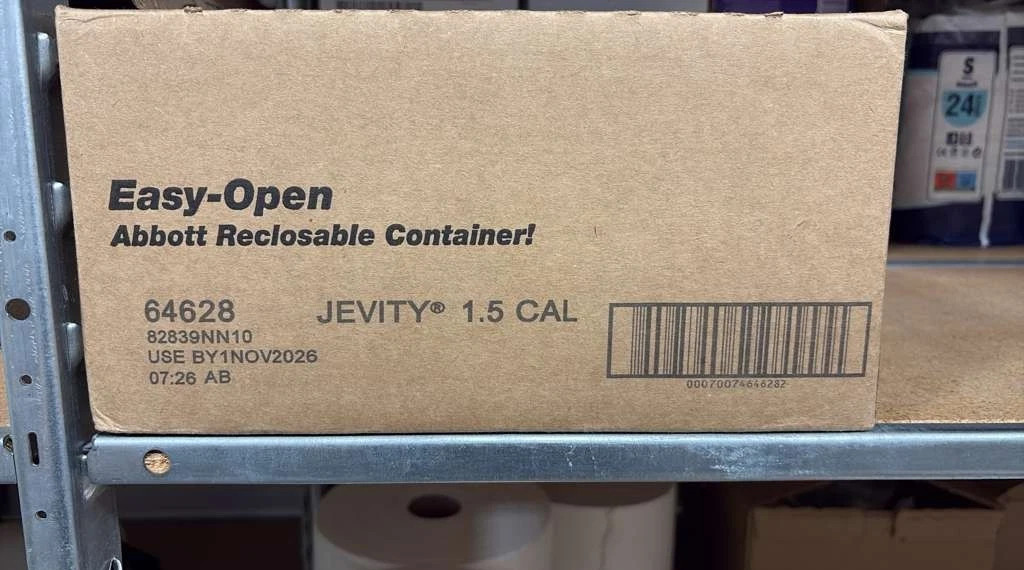Jevity 1.2 Cal Tube Feeding Formula with Fiber, 8 Oz Recloseable Carton, 24/Case