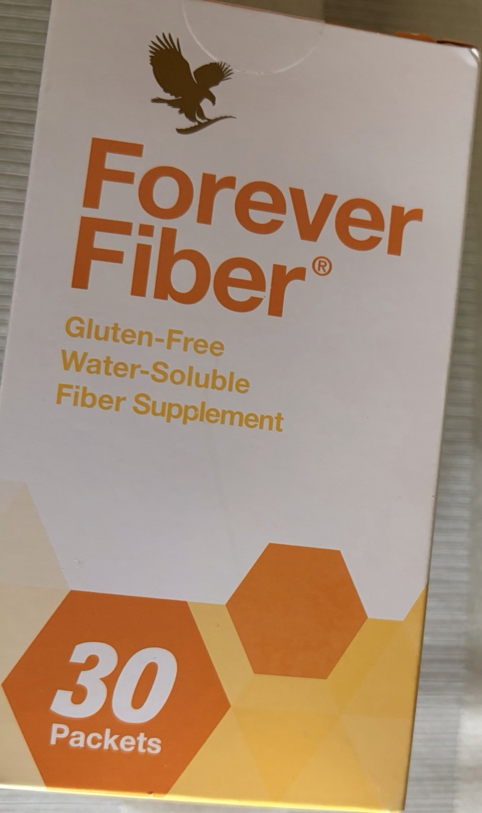Forever Gluten-Free Fiber Supplement Powder 30 Packets Fructooligosaccharides