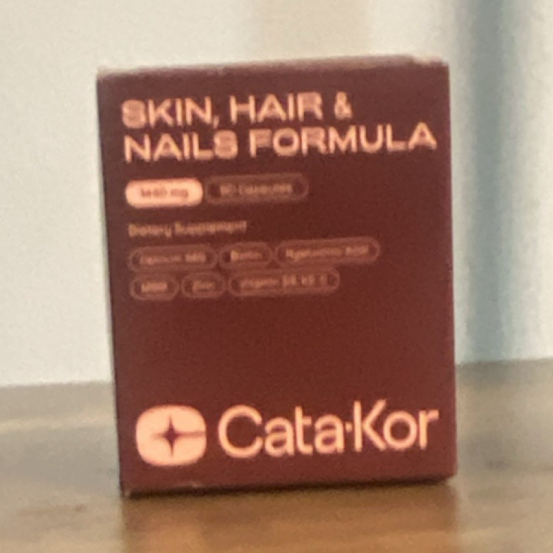 CataKor Skin, Hair & Nails Formula Hair Growth Supplement 90 Capsules