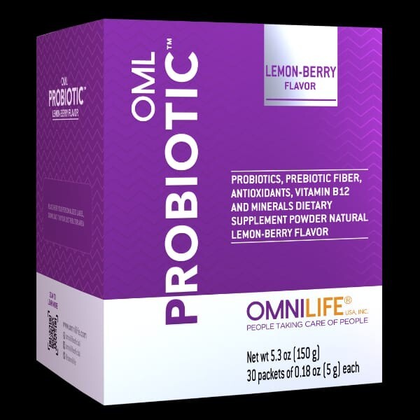 oml Probiotic Caja Con 30 Sobres savor Limon Berry Suplemento natural original