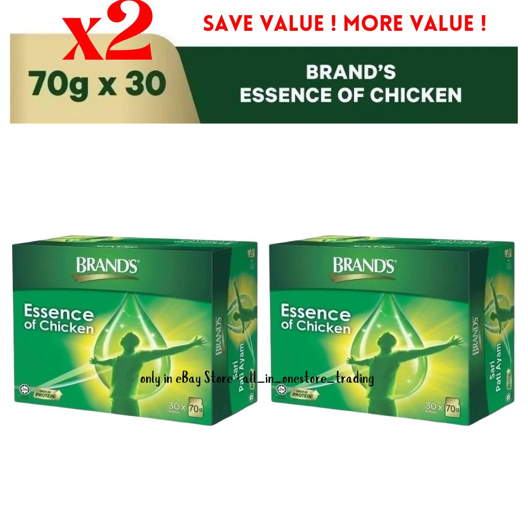 2x BRAND’S Essence of Chicken Original 70g x 30 for Brain and Energy 2026 Expiry