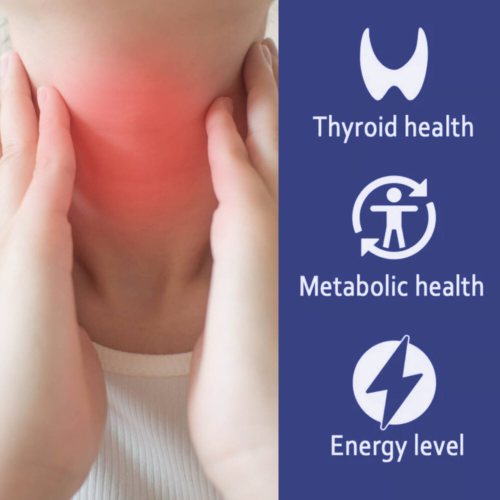 THYROID HEALTHY Boosts Metabolism Lose Weight Staying Alive 30-120 Capsules