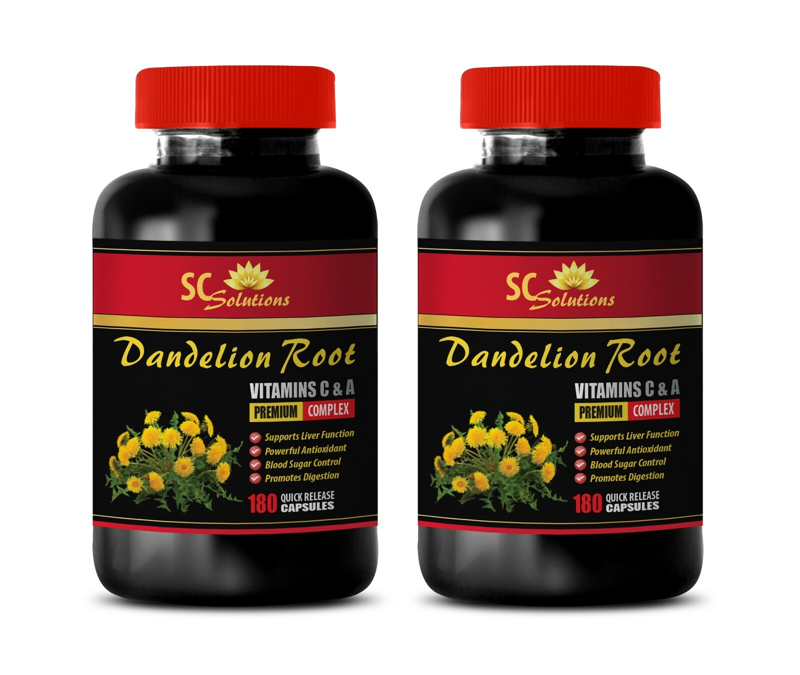 cholesterol blocker – DANDELION ROOT 520MG – dandelion leaf extract 2B