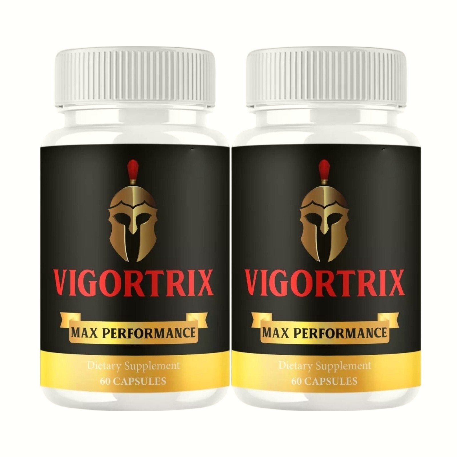 2-Pack Vigortrix Pills, Natural Energy & Stamina Support for Men – 120 Capsules