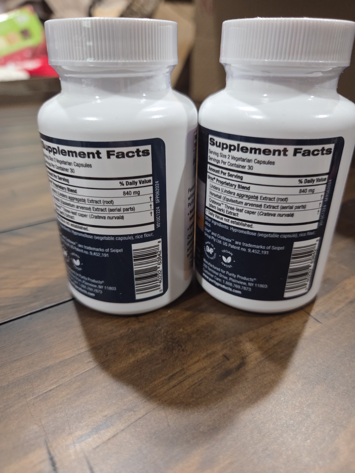 (2) MY BLADDER PROMOTES NORMAL BLADDER CONTROL 60 CAPS PURITY PRODUCTS HB11