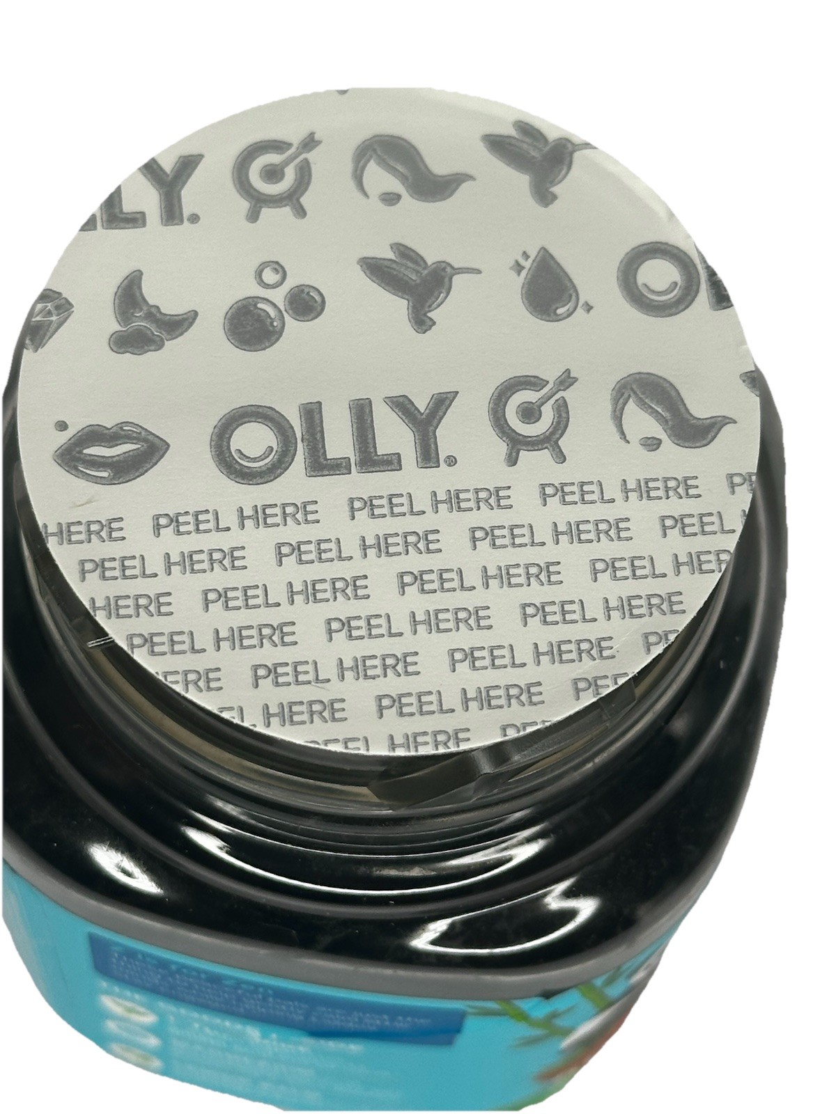 OLLY Kids Chillax Gummies Sunny Sherbet 50ct L-Theanine Magnesium Lemon Balm