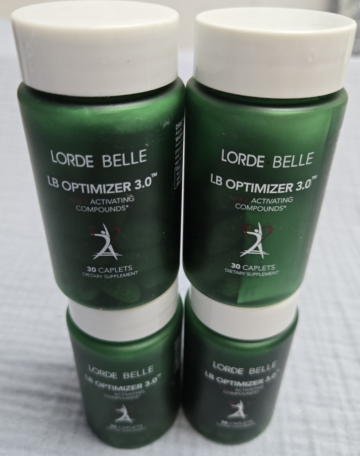 4 Pack- Lorde Belle LB Optimizer 3.0 – 30 Caplets New Sealed