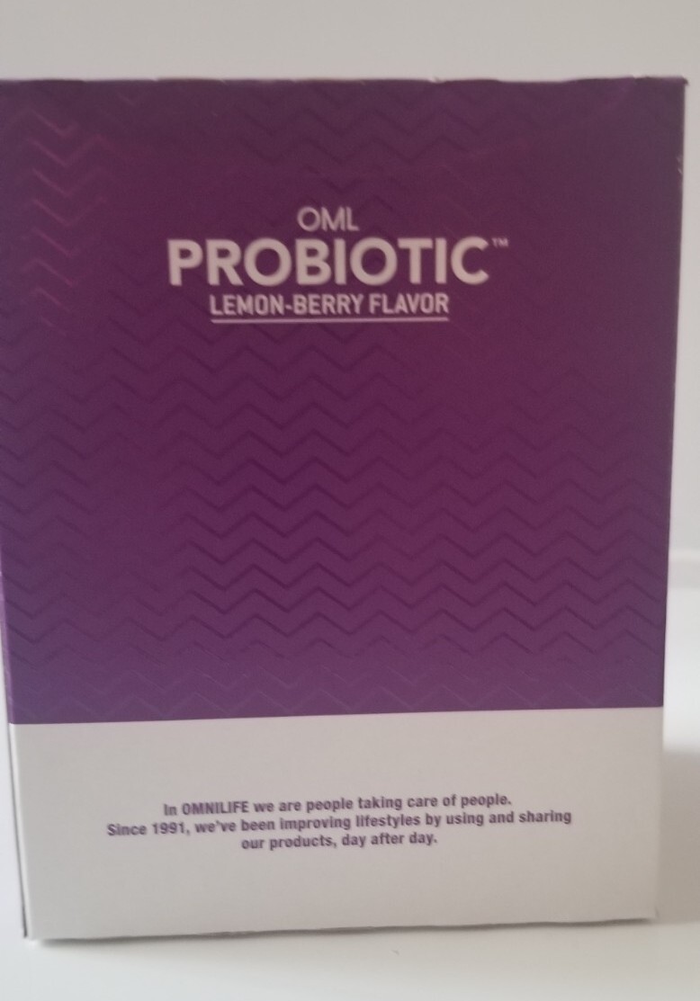 oml Probiotic Caja Con 30 Sobres savor Limon Berry Suplemento natural original