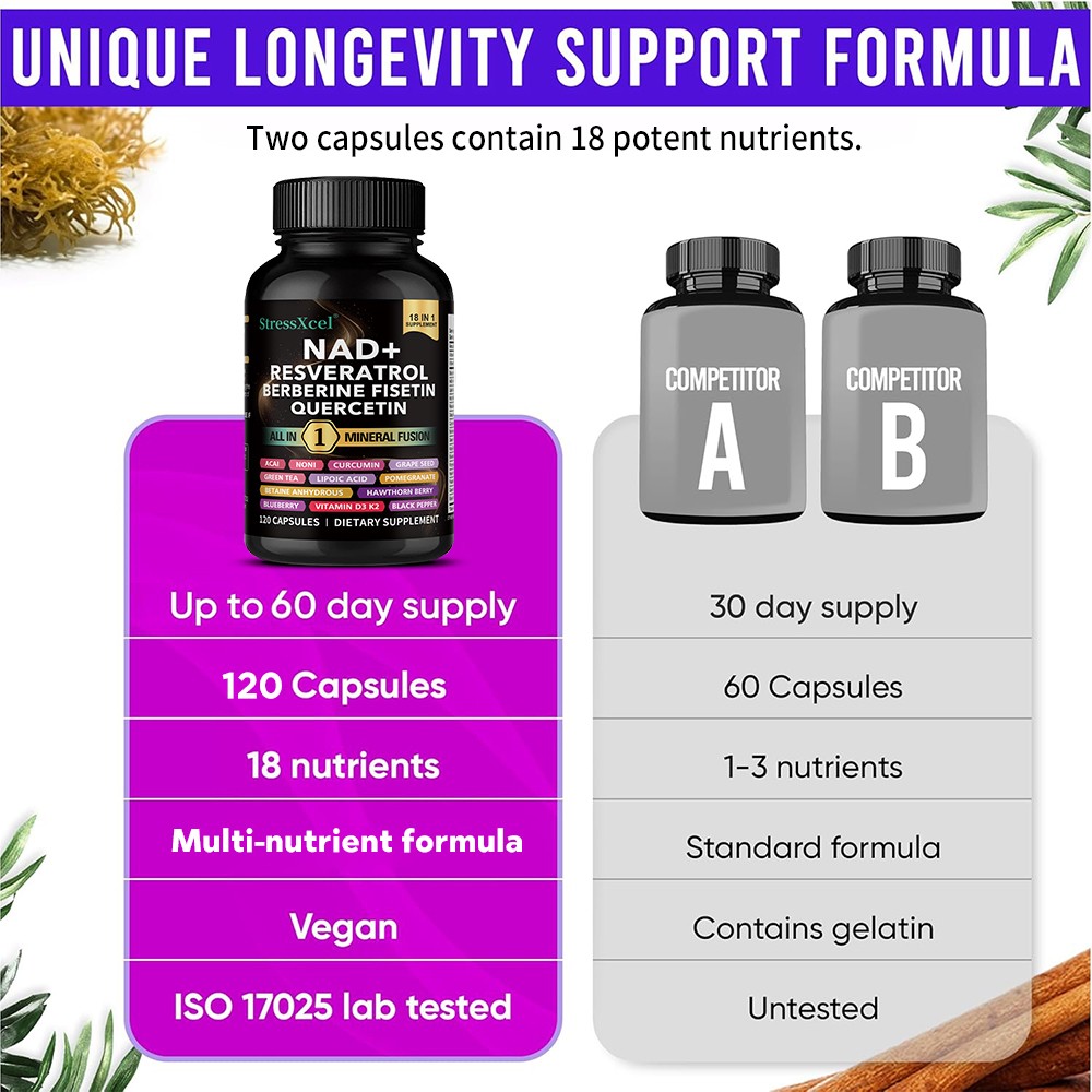 Cardiovascular Function Supplements Balances Blood Circulation 30-120 Capsules