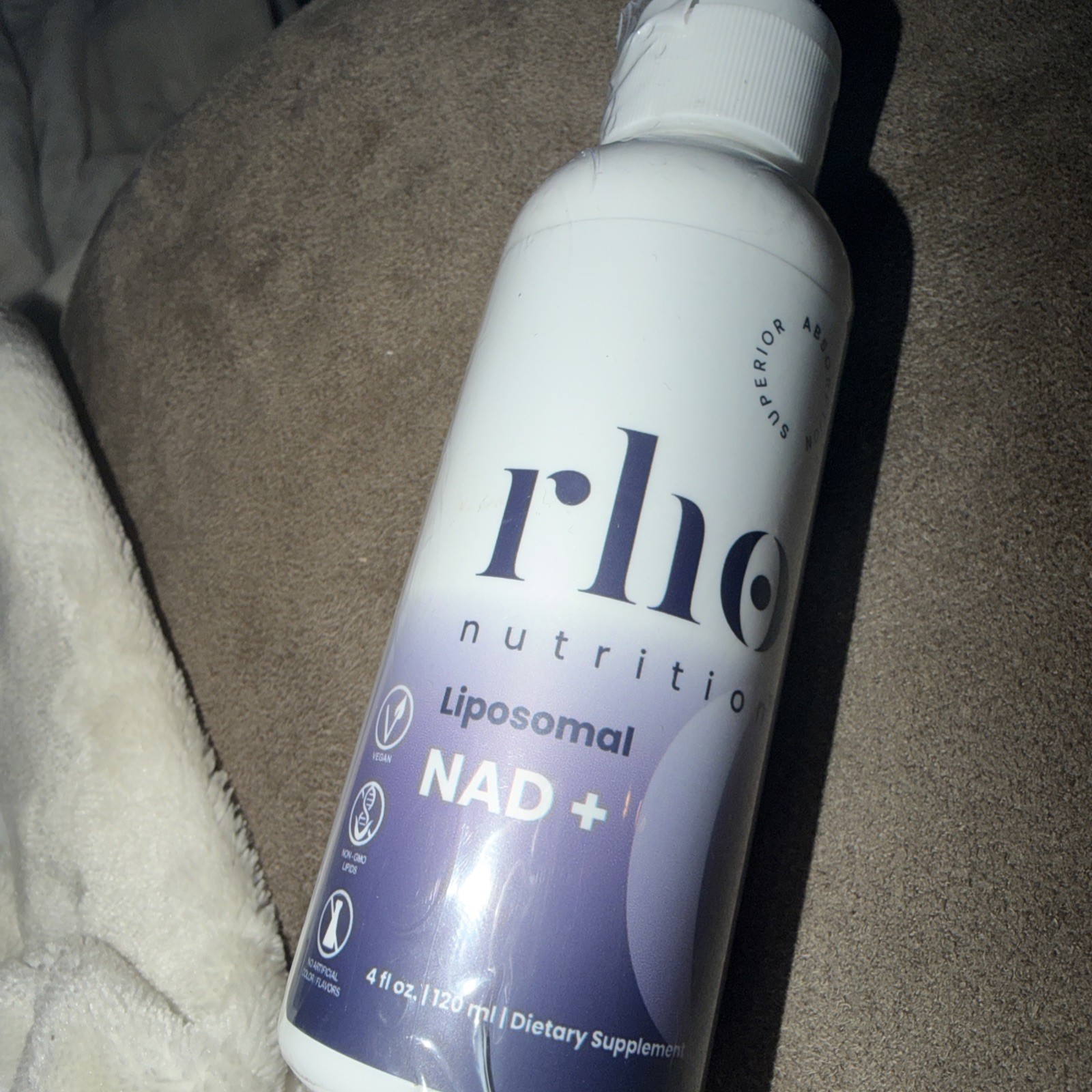 Rho Nutrition Liposomal NAD+ Liquid Antioxidant 4 fl oz 120 ml EXP 11/2027 NEW