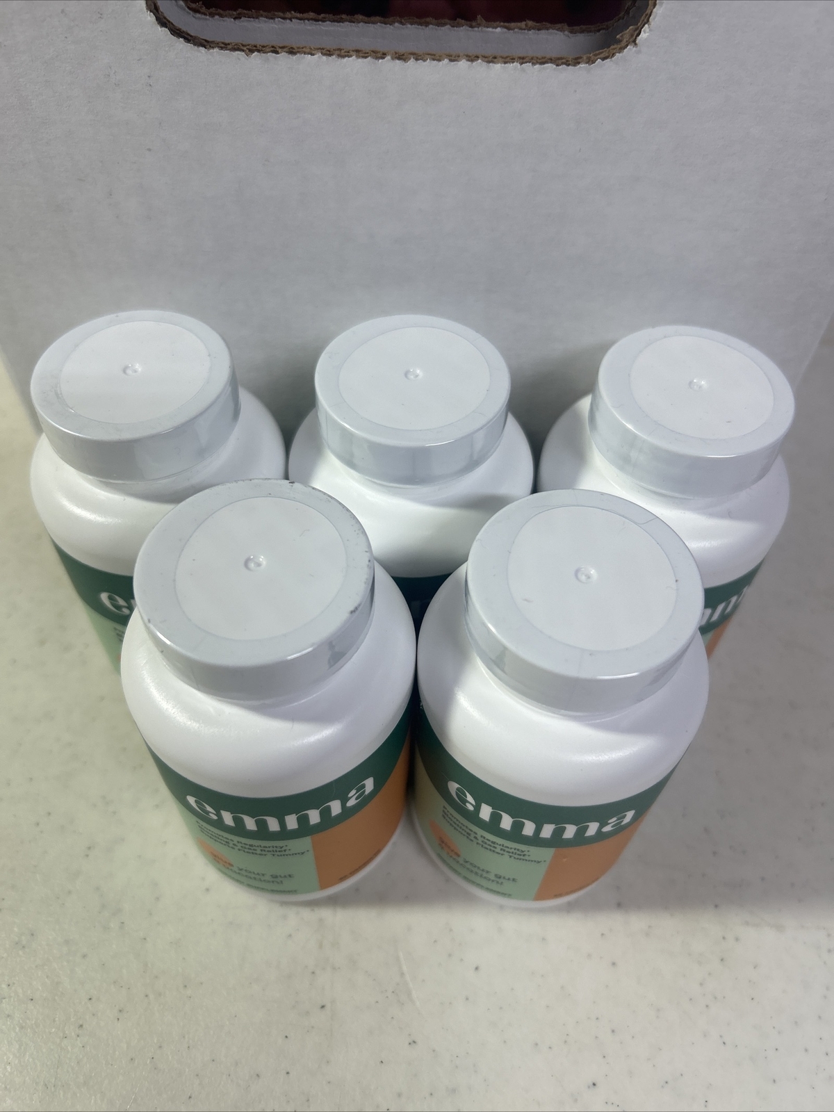 Emma Relief Supplement Konsciens Keto for Gut Bloating 60 Capsules (Pack of 5)
