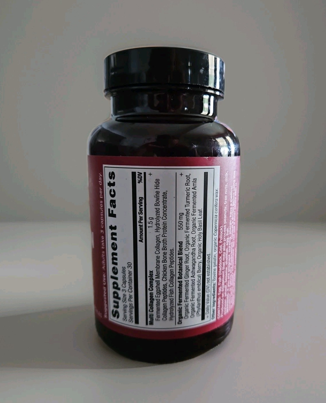 Ancient Nutrition Multi Collagen 90 Caps Supports Healthy Skin, Nails, 09/28