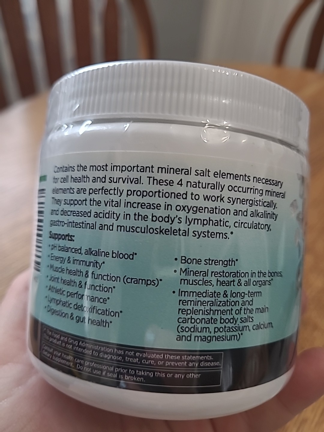 New Sealed Essante Organics Electromineral Cell Salts +C