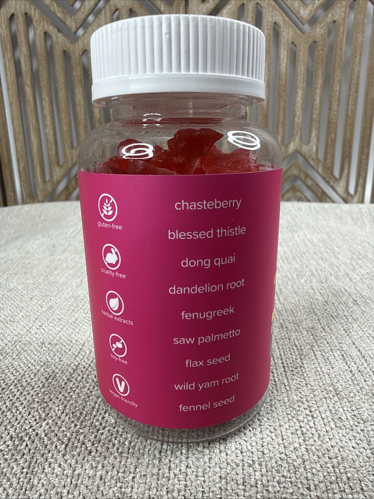 CBB Curvy Body Gummies Top & Booty Support 120 Berry Gummy Work Out Support