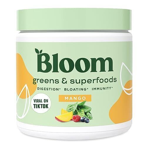 Bloom Mango Greens & Superfoods – 30 Servings