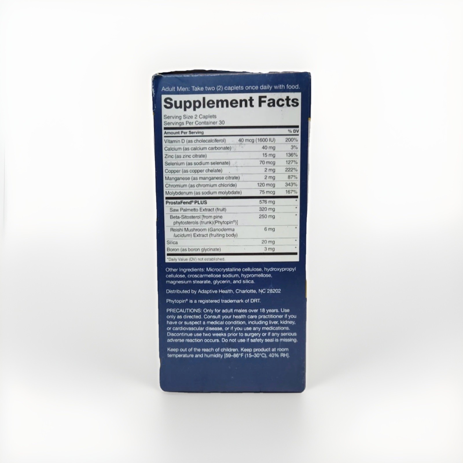 Super Beta Prostate Advanced New Vitality 60 Caplets Exp 08/25