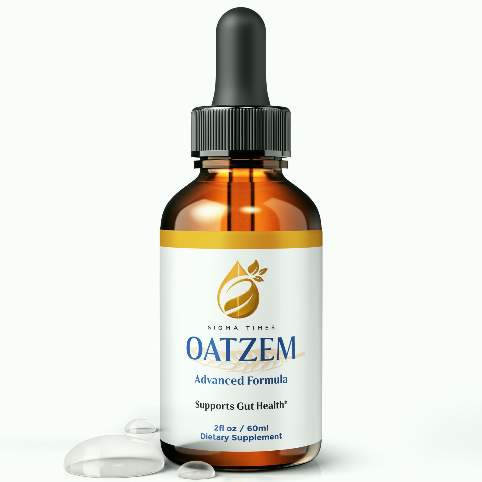 Oatzem Drops, Advanced Liquid Supplement for Weight Loss & Metabolism (30 serv)
