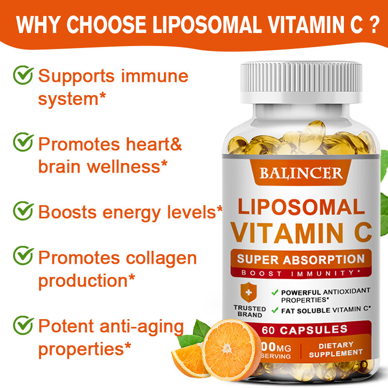 Antioxidant Vitamin C 1500 Mg Immune System Supplement