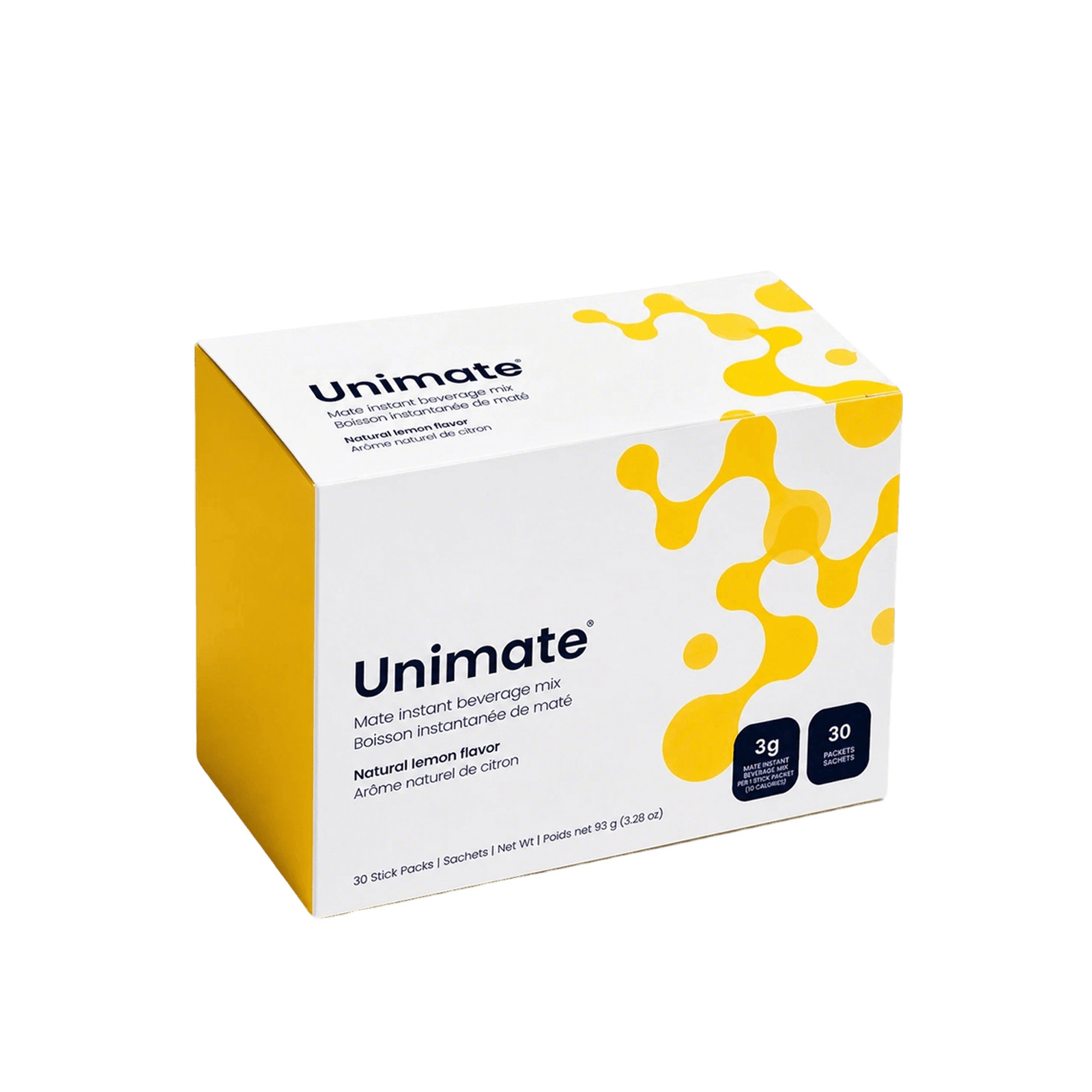 Unicity Unimate Leamon Flavor Supplement-30-count pack-Freshs- Energizing1