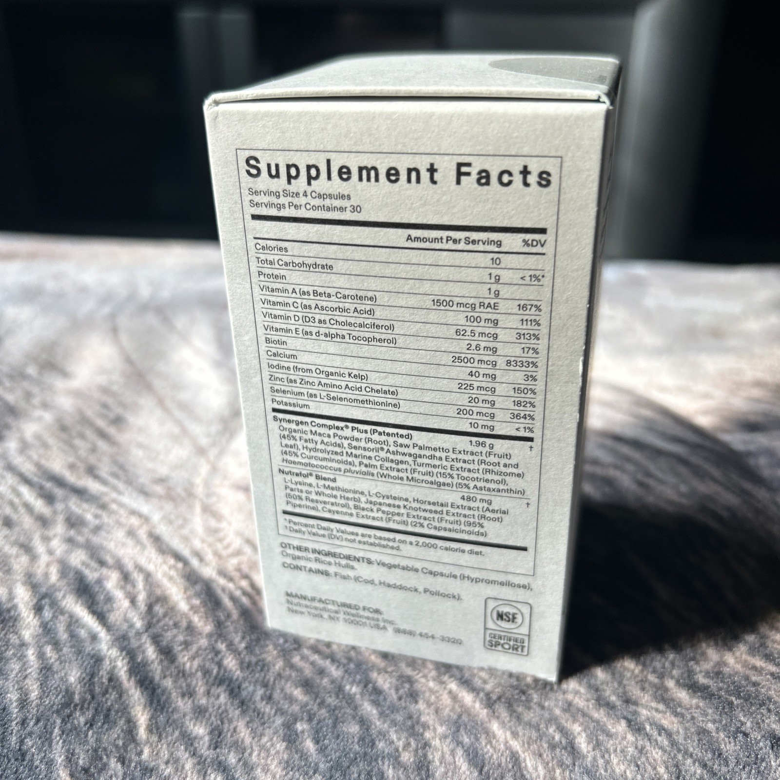 New ~120 Count Women’s Balance Hair Growth Supplement Exp 01/28 Free Shipping!
