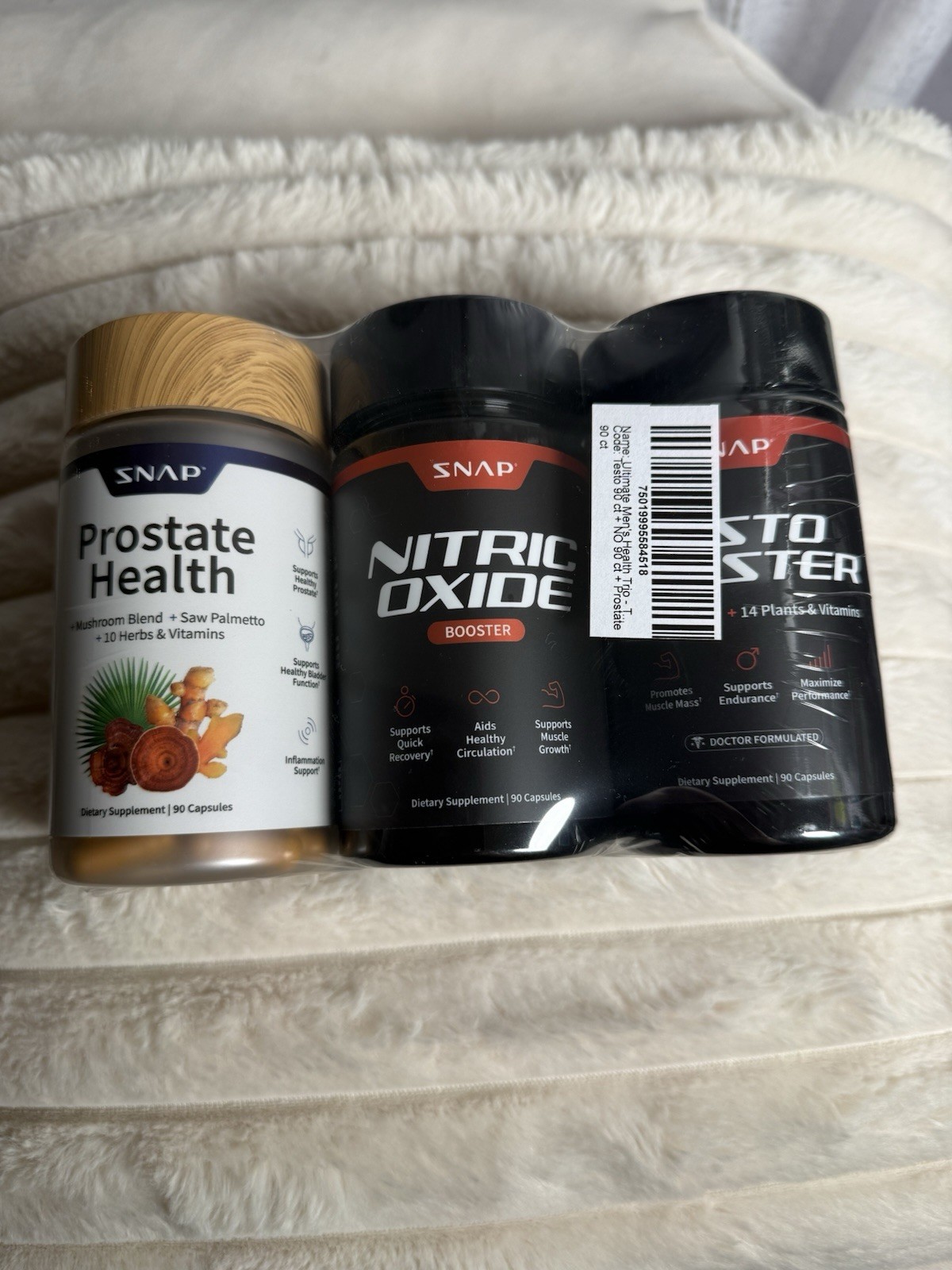 Nitric oxide /Prostate Health / testo booster 90 Capsules