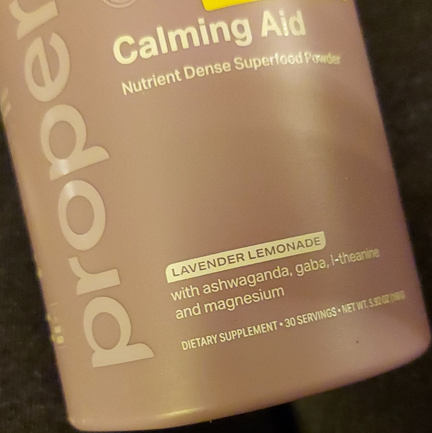 Proper, The Lavenders Calming Aid. Magnesium Supplement Relaxation Lemonade 5.92