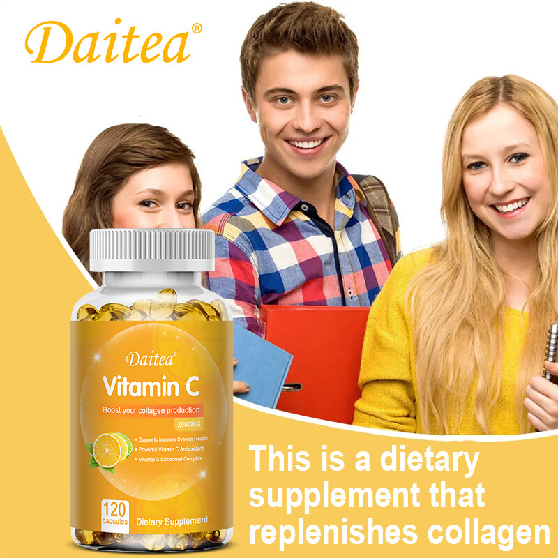 Vitamin C 1600 Mg – 30to120 Capsules Immune System Support Vitamin C