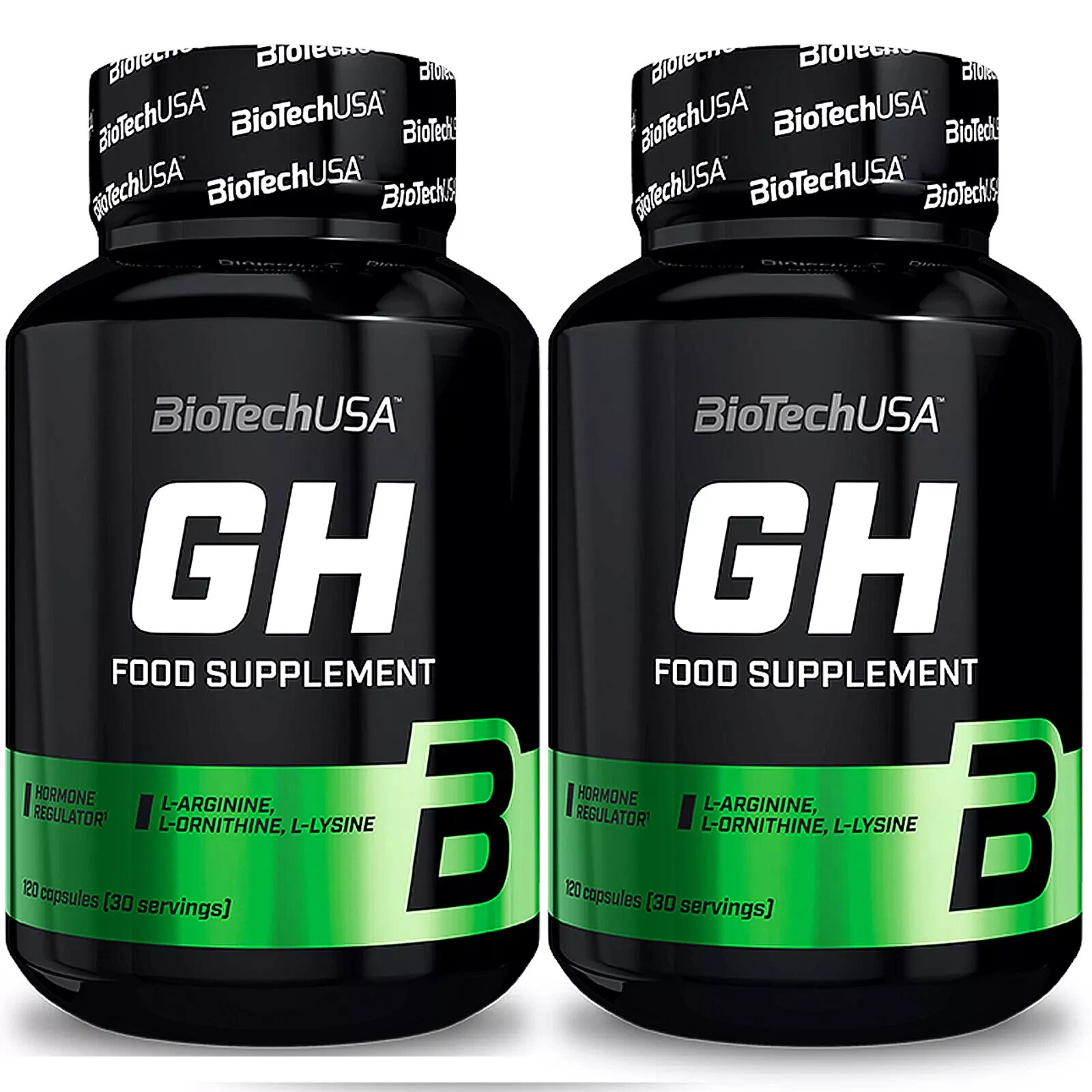 BIOTECH USA GH-120 Capsules – Lean Muscle Mass Build Support – Body Fat Loss