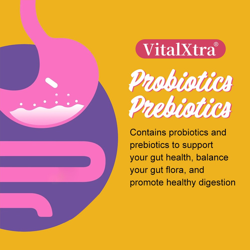 Feminine Health Supplement With Probiotics Prebiotics Cranberry 120 Capsules