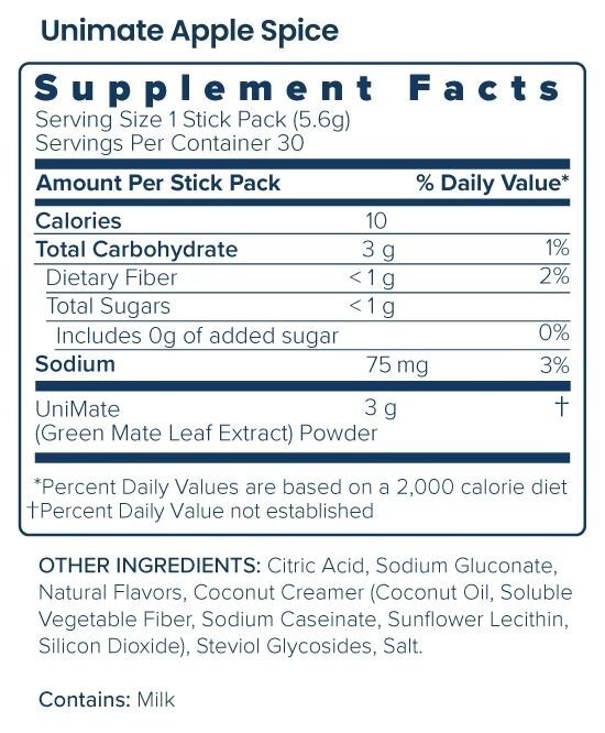 NEW Unicity Unimate LIMITED Apple Spice 10 Packs & Balance 10 Packs