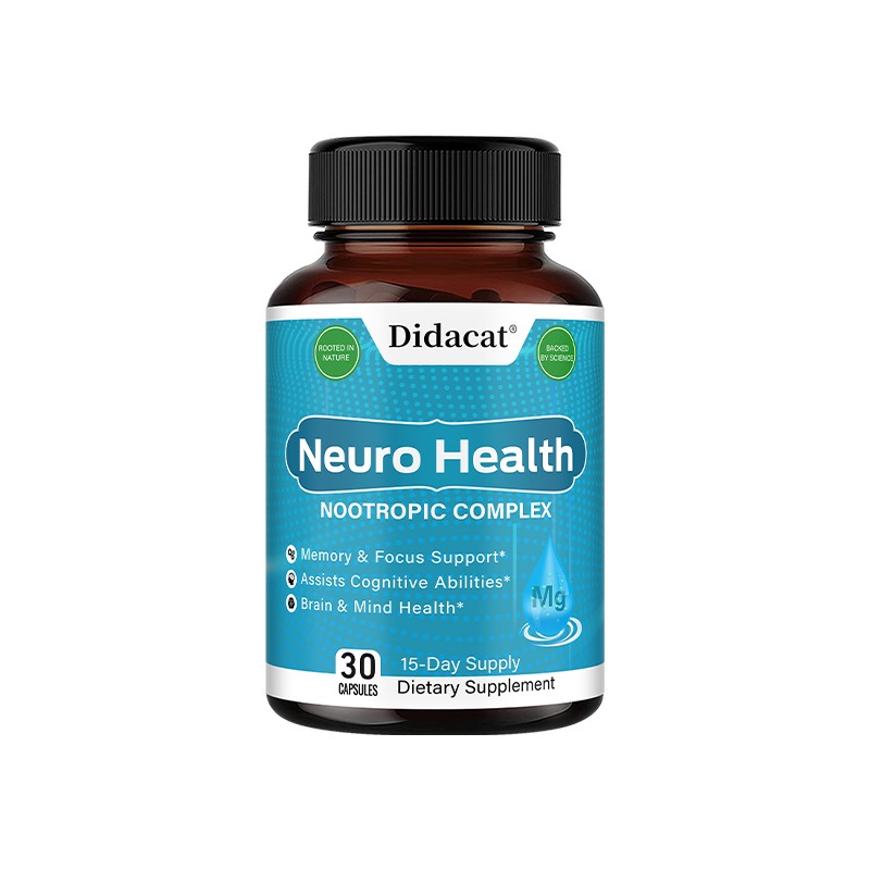 Brain Supplement with Vitamins&Miners,For Clear Thinking,Concentration 30~120Cap