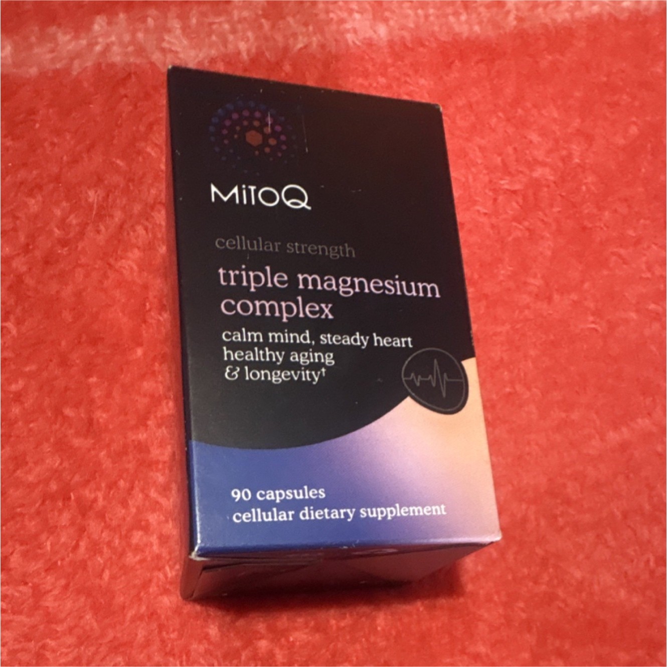 MitoQ Triple Magnesium Complex 90 Capsules Magnesium Glycinate Taurate Orotate