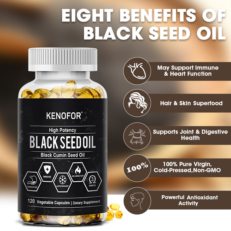 Original Black Seed Oil – Cold Pressed – Superfood for Hair and Skin – Non-GMO