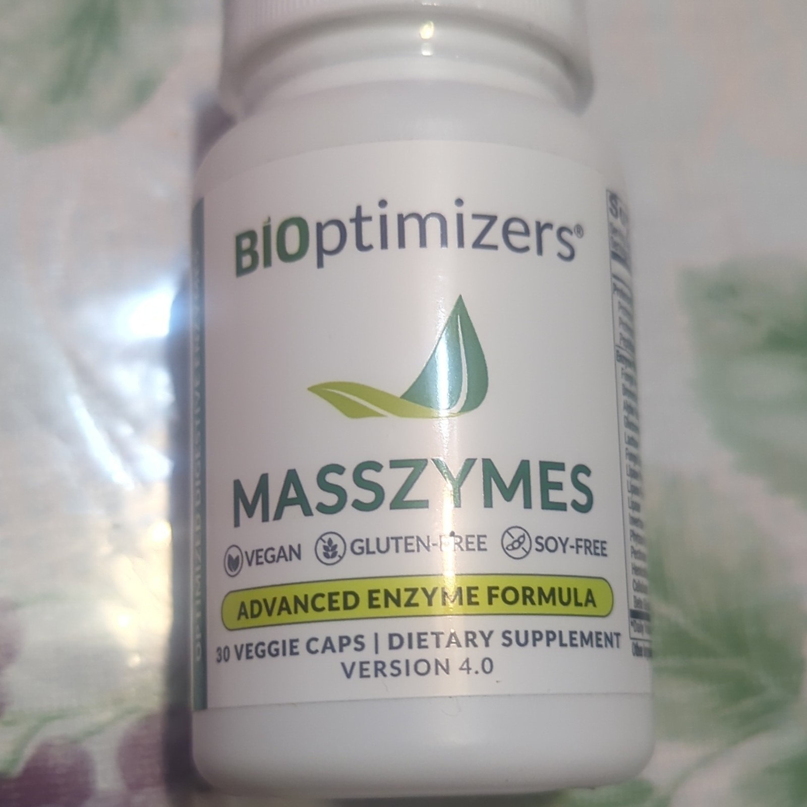 BiOptimizers MassZymes Enzyme Digestive Support Vegan 30 Veg Caps Exp 04/2027