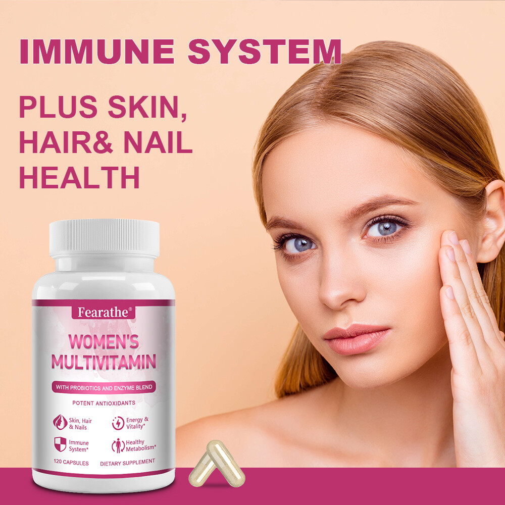 Womens Multivitamin & Multi-Mineral Increase Energy Metabolism and Vibrance
