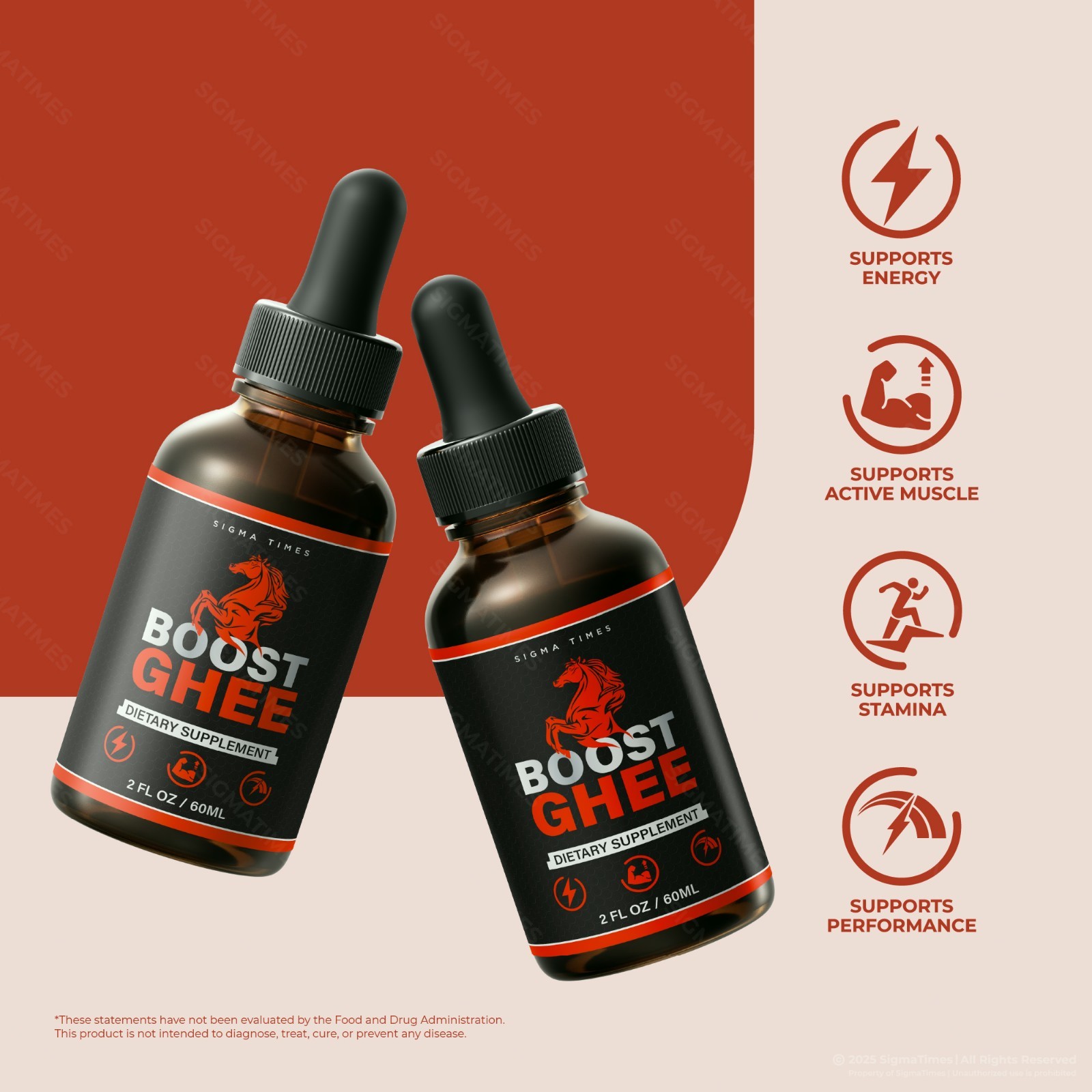 Boost Ghee Drops, Boost Ghee for Men to Boost Performance & Stamina (30servs.)