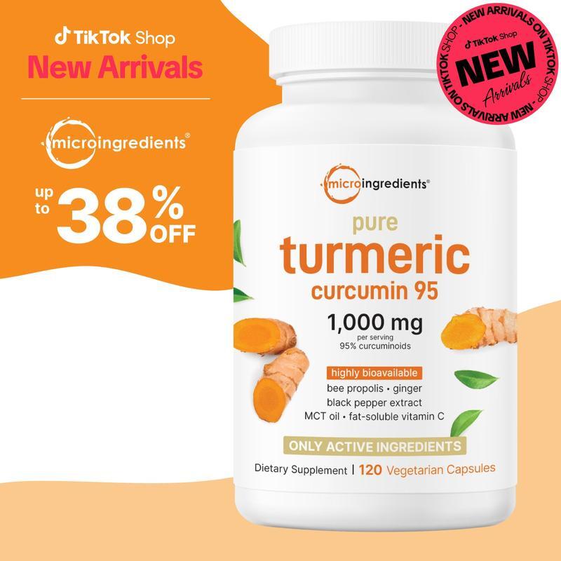 Curcumin with Black Pepper 120 Capsules – Supports Bone and Joint Health HQ