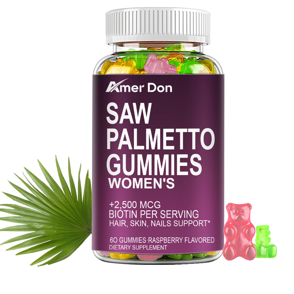 Saw Palmetto Gummies 2500mg for Sleep&Prostate Supplement,Men’s Health Support