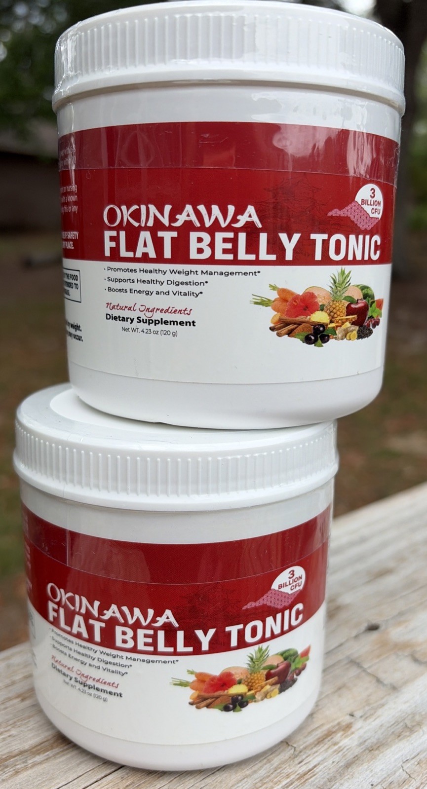 (2) Okinawa Flat Belly Tonic Powder Weight Loss Dietary Supplement Exp 6/23