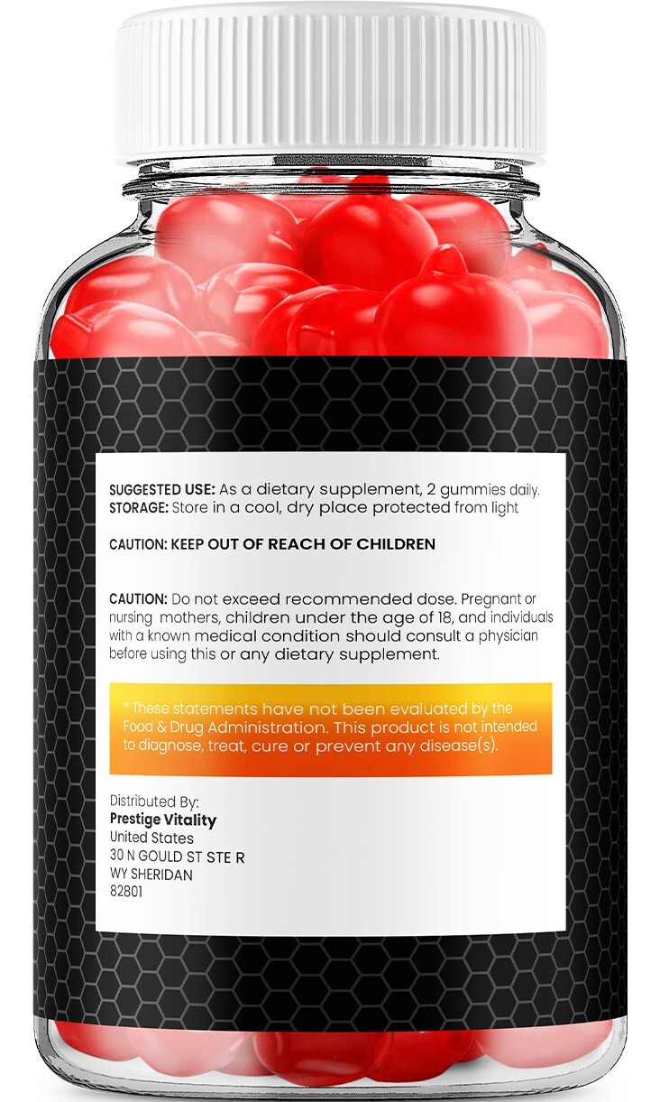(5 Pack) Pro Vigor Gummies for Men – ProVigor Male Gummy All-Natural Supplement
