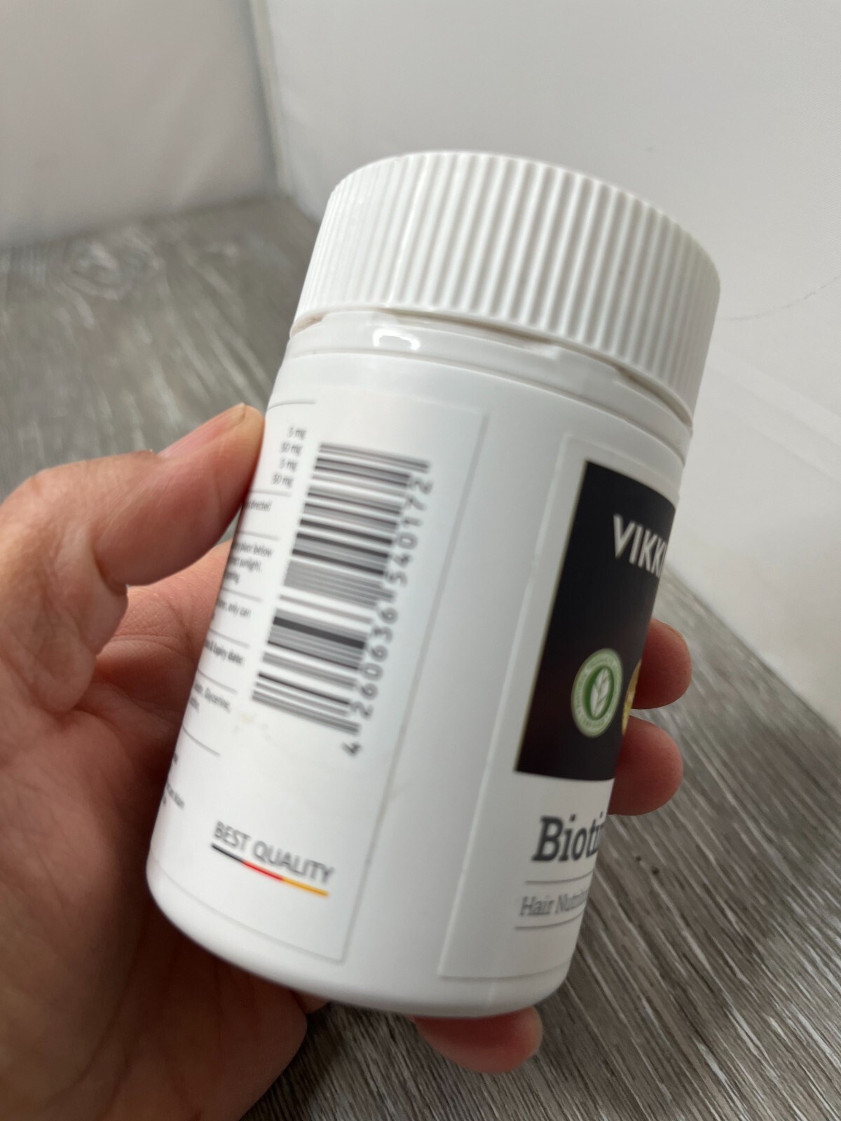 VIKKI Biotin Plus Hair Nutrition Hair Growth 60 Capsules Exp 1/27 d24