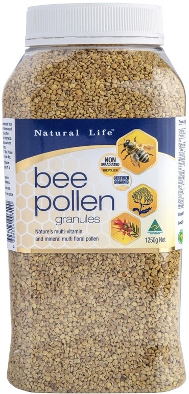 Bee Pollen Granules 1.25kg Natural Life