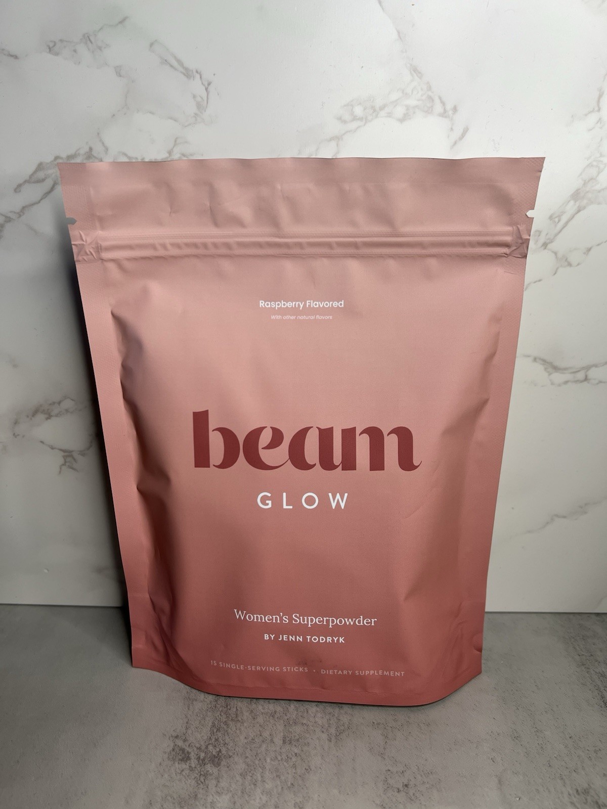beam Glow Women’s Superpowder Powder Mixed Flavor BUNDLE 15 Sticks Exp 09/2027