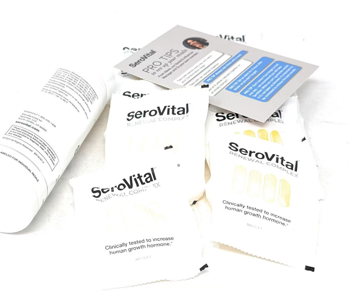 SeroVital Renewal Complex 40-Day Premium , 2025 UPDATE New Version Exp:03/2028