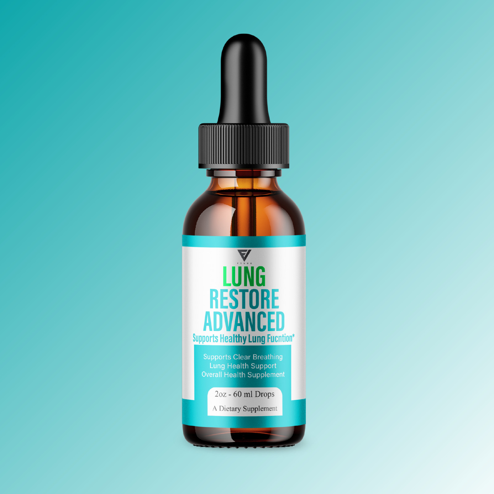 (5 Pack) Lung Restore Drops, LungRestore Advanced Lung Flow Support Drops (10oz)