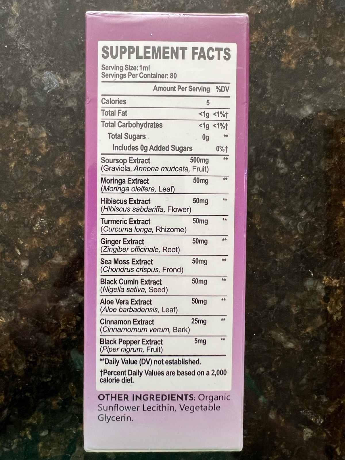 Lot of 3 Mezqai Liposomal Soursop Graviola Dietary Supplement (80mL) – Sealed