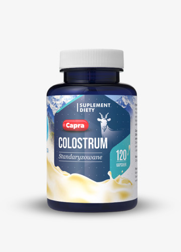HEPATICA Colostrum Capra 460mg 120/240/360 capsule Immunoglobulins Immune