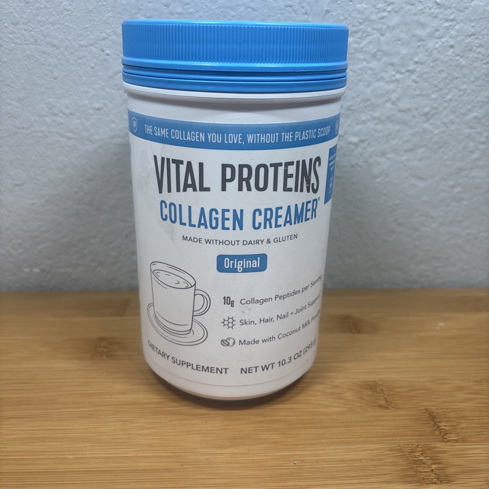 Vital Proteins Collagen Creamer Original Powder 10.3oz Non-GMO DF GF 4/7/27